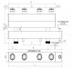 Distribuitor-colector compact cu separator hidraulic FOME SMART 6901 cu 3 circuite 4.5 m3/h. Poza 7404